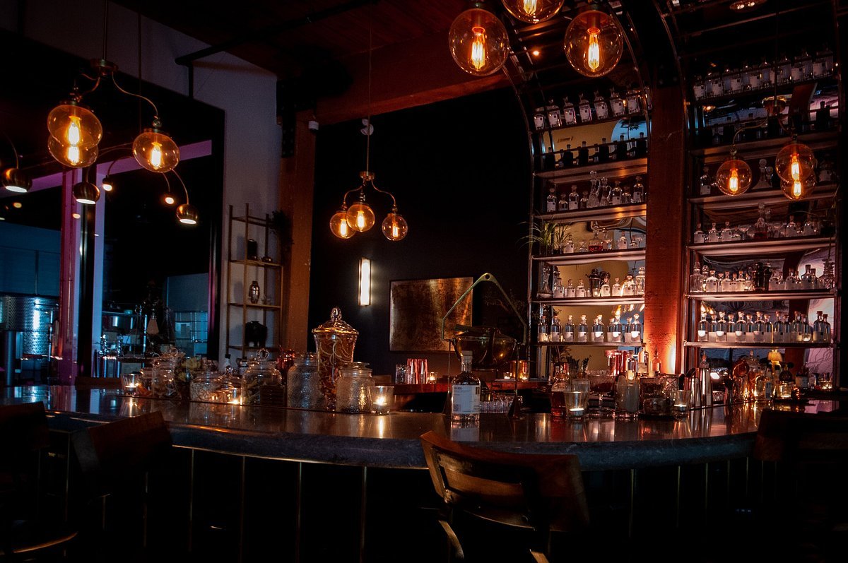Copperpenny Distilling Co. restaurant in North Vancouver, Canada