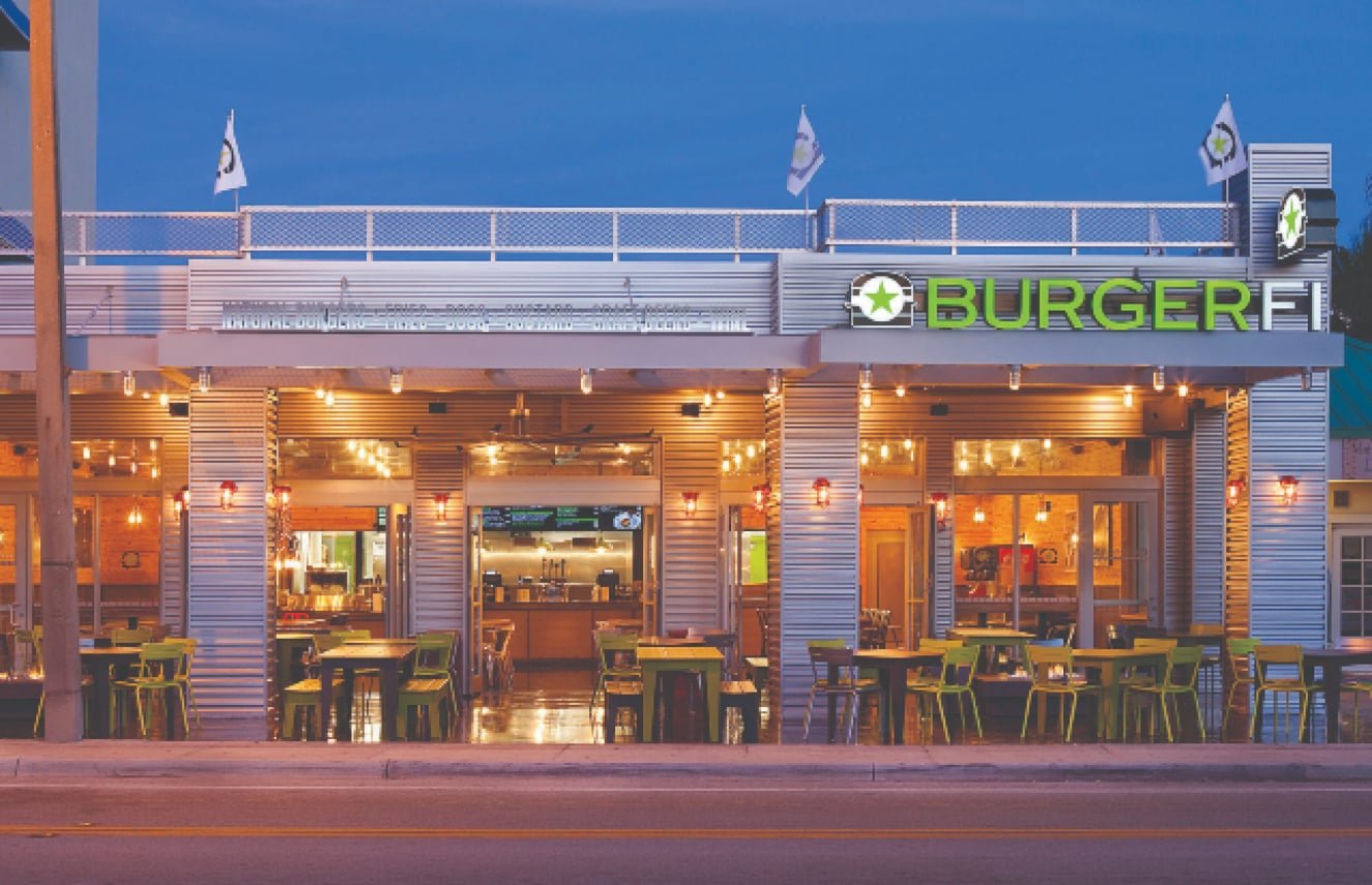 BurgerFi restaurant in Leesburg, United States