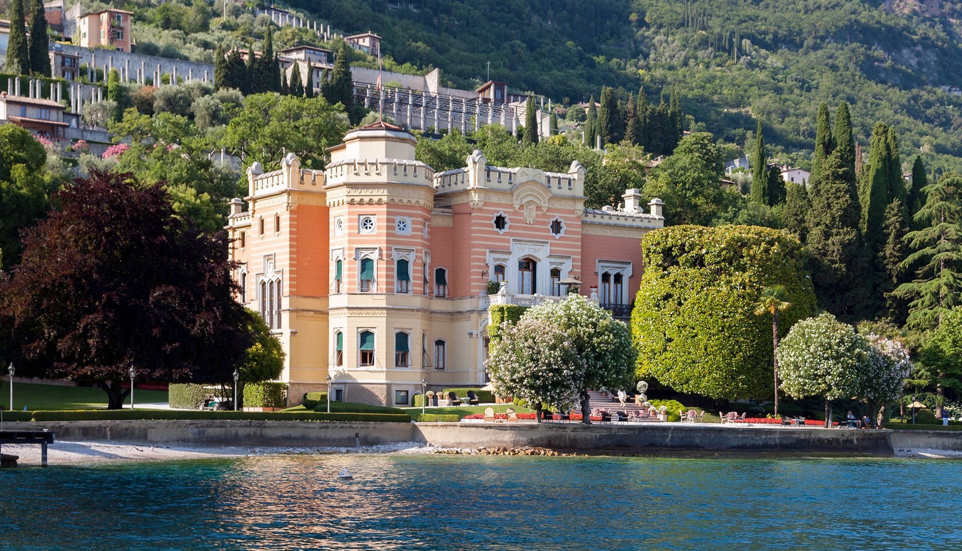 Villa Feltrinelli restaurant in Gargnano