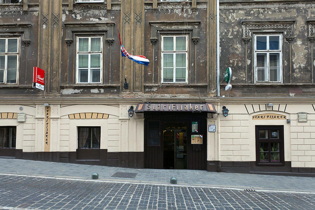 Stari Fijaker restaurant in Zagreb, Croatia