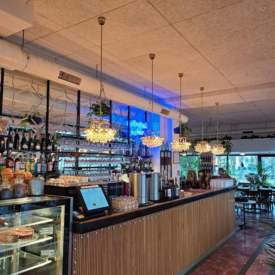Café Mozaika restaurant in Warsaw, Poland
