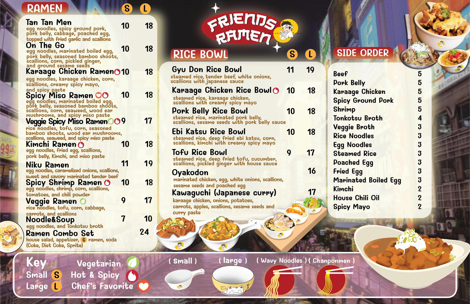 Friends Ramen restaurant in Chicago, United States