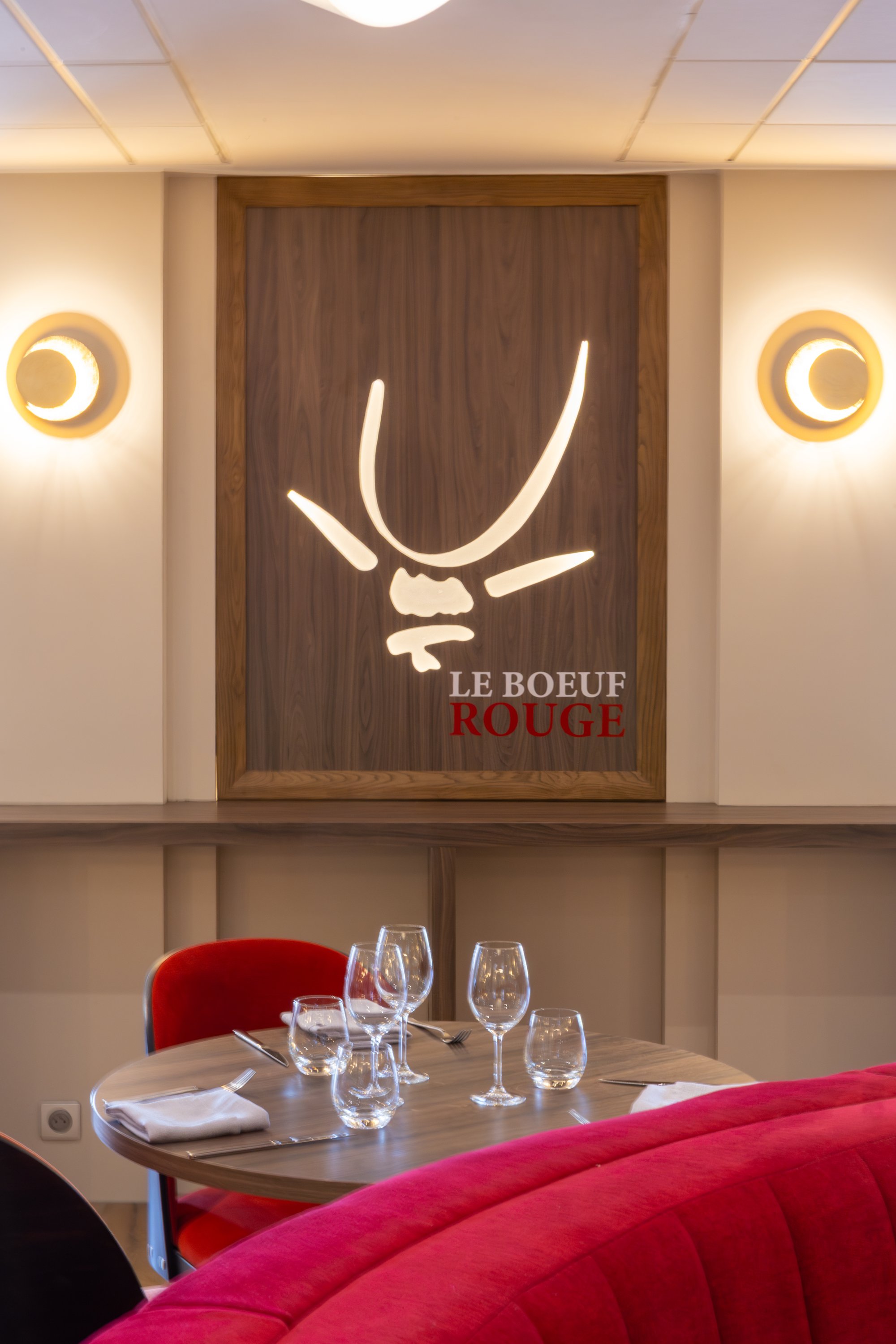 Le Bœuf Rouge restaurant in Saint-Junien