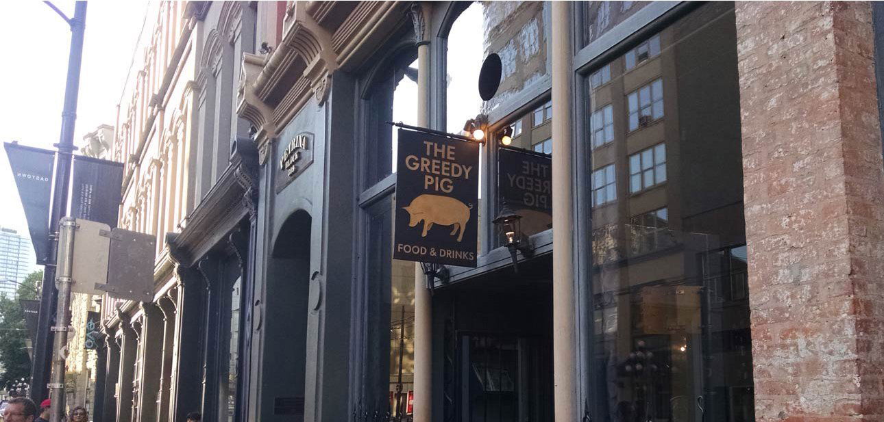 The Greedy Pig, Restaurant in Vancouver