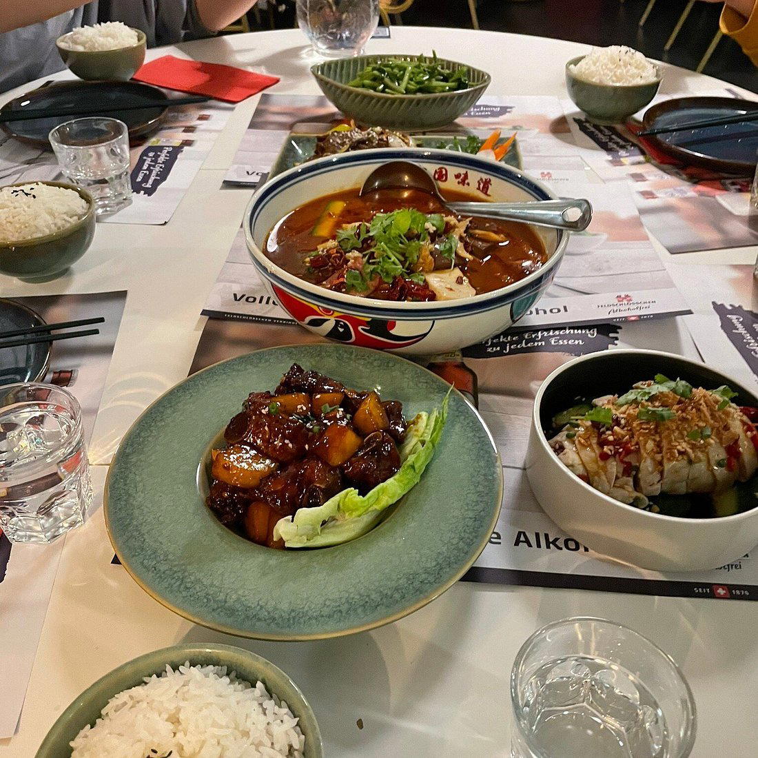 Hong Yan restaurant in Lausanne, Switzerland