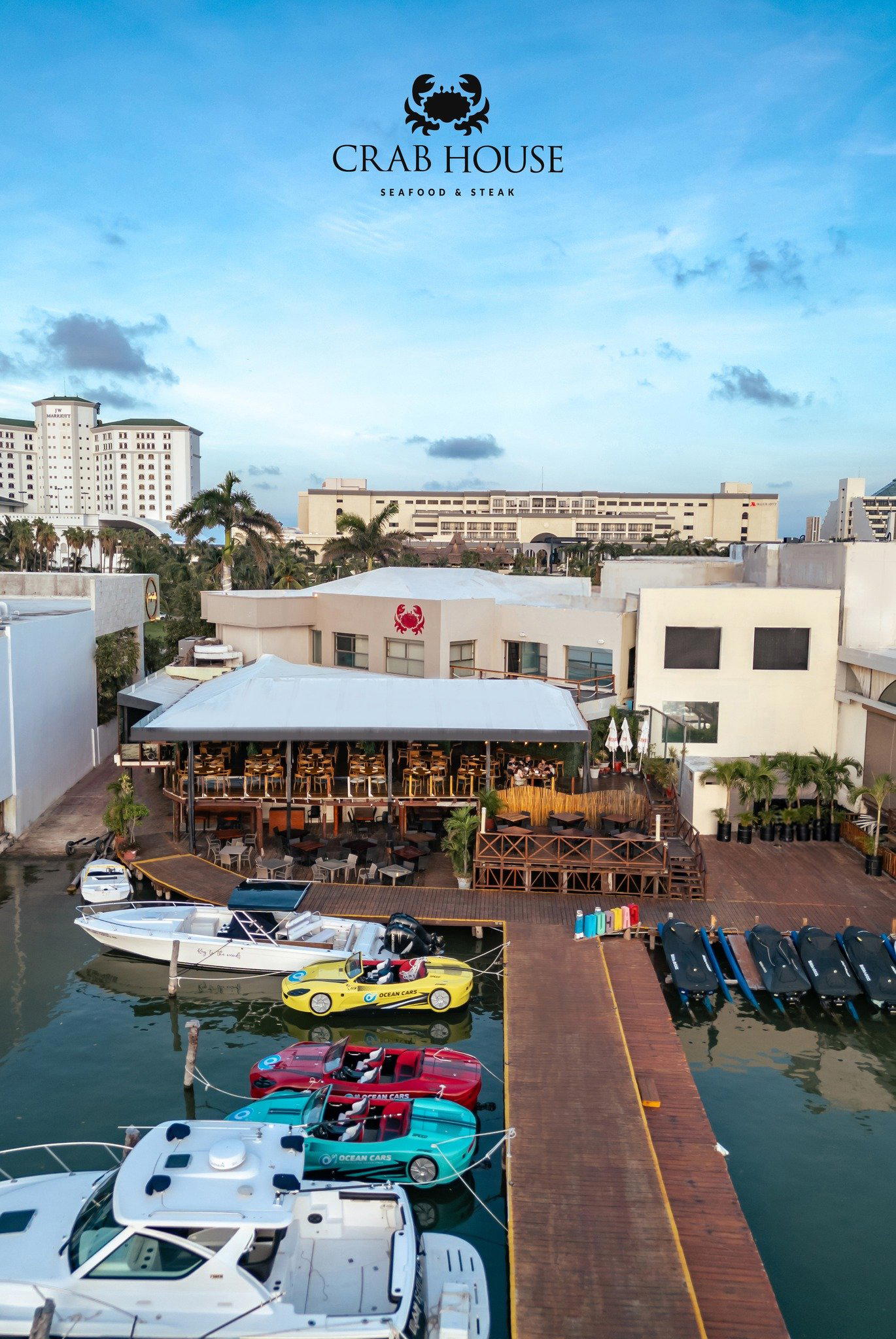 Crab House restaurant in Cancún, Mexico