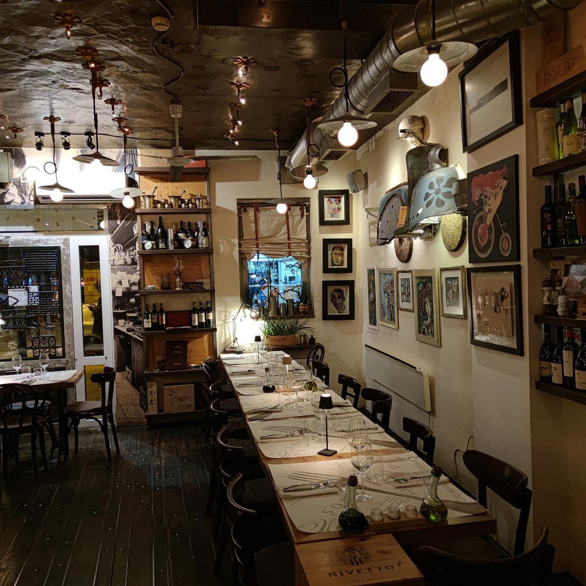 PROJECT 72 WINE&DELI restaurant in Novi Sad, Serbia