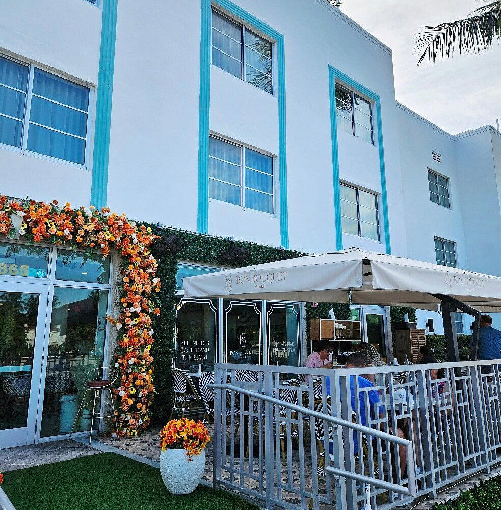 Bon Bouquet Cafe restaurant in Miami Beach, United States