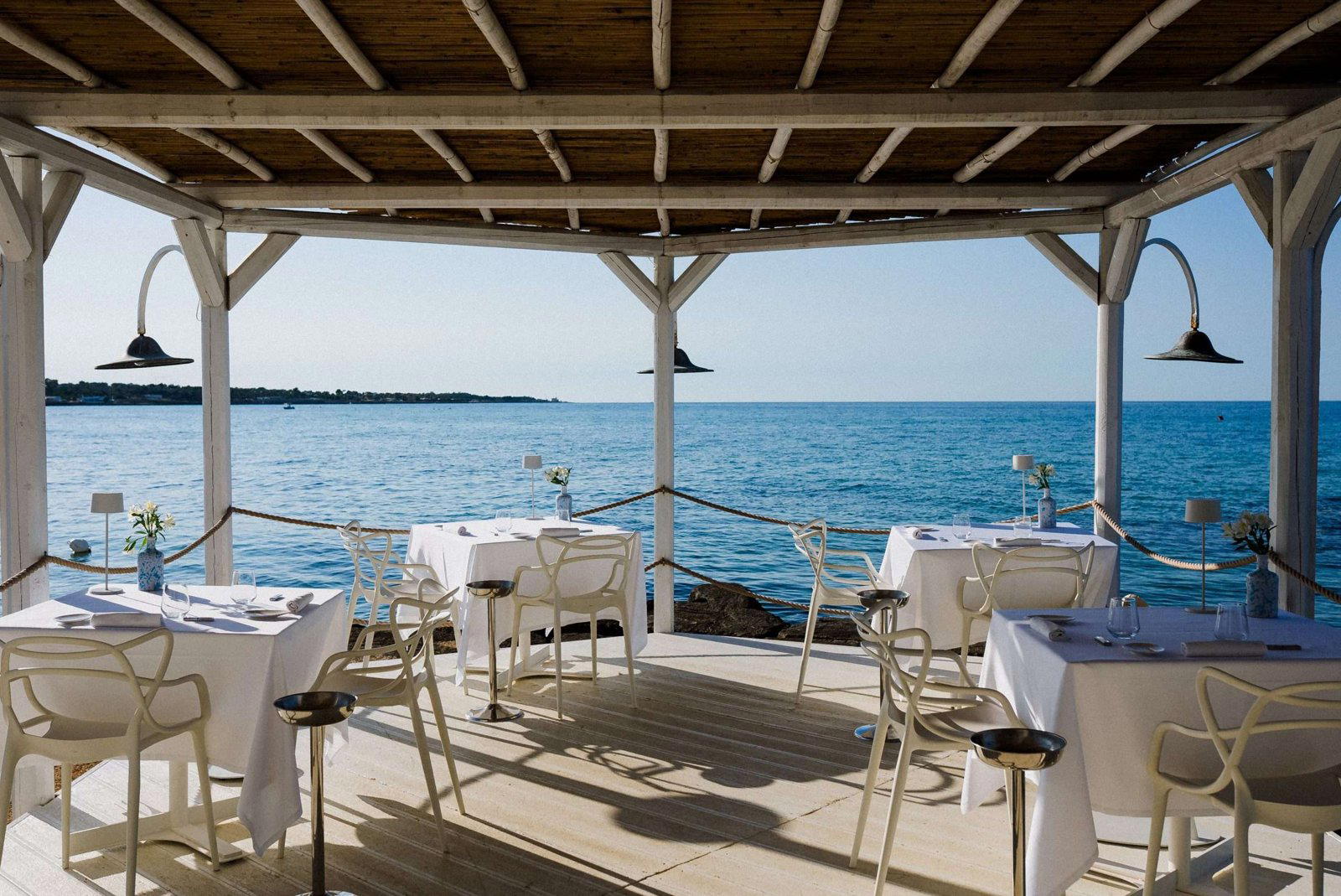 Saleblu restaurant in Monopoli, Italy