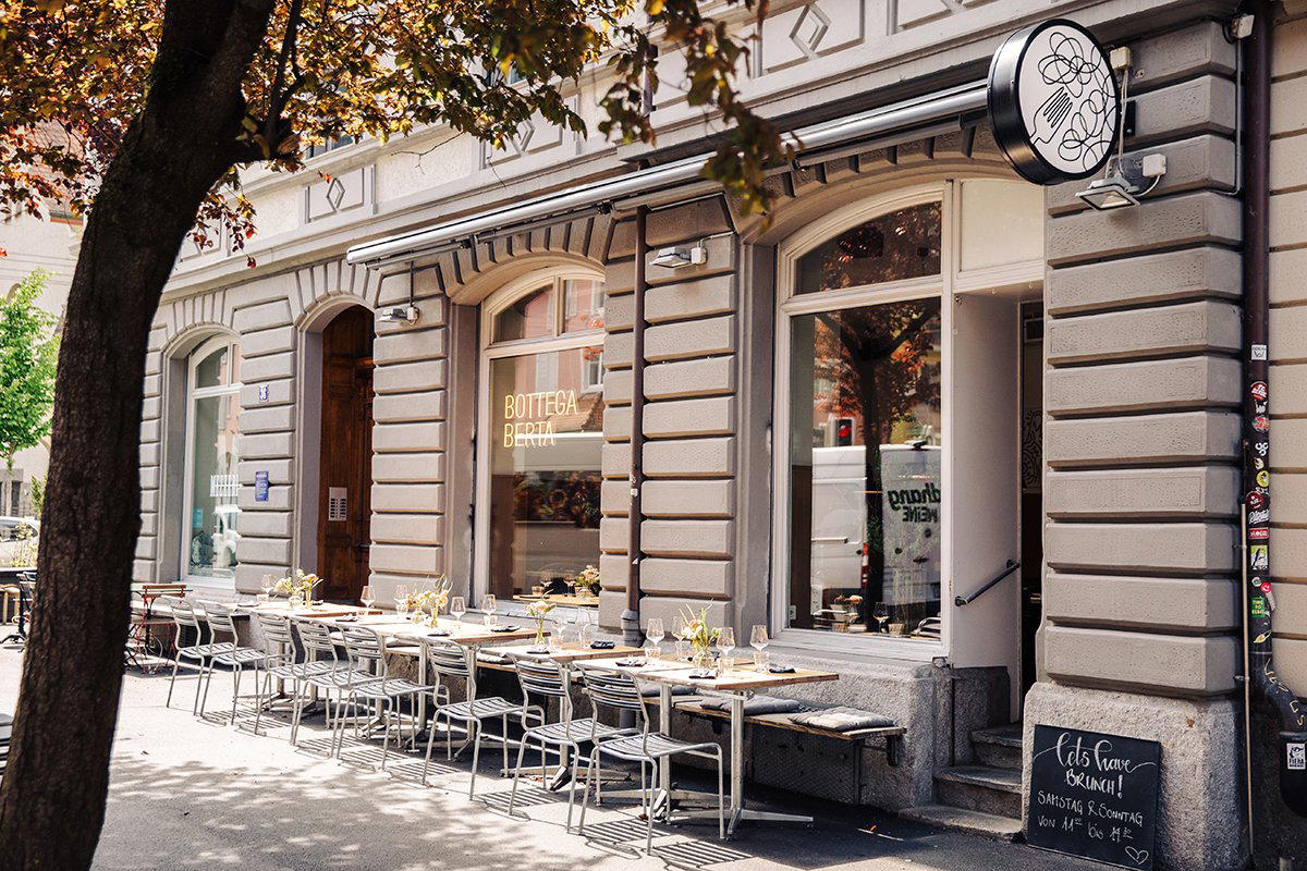 Bottega Berta restaurant in Zürich, Switzerland