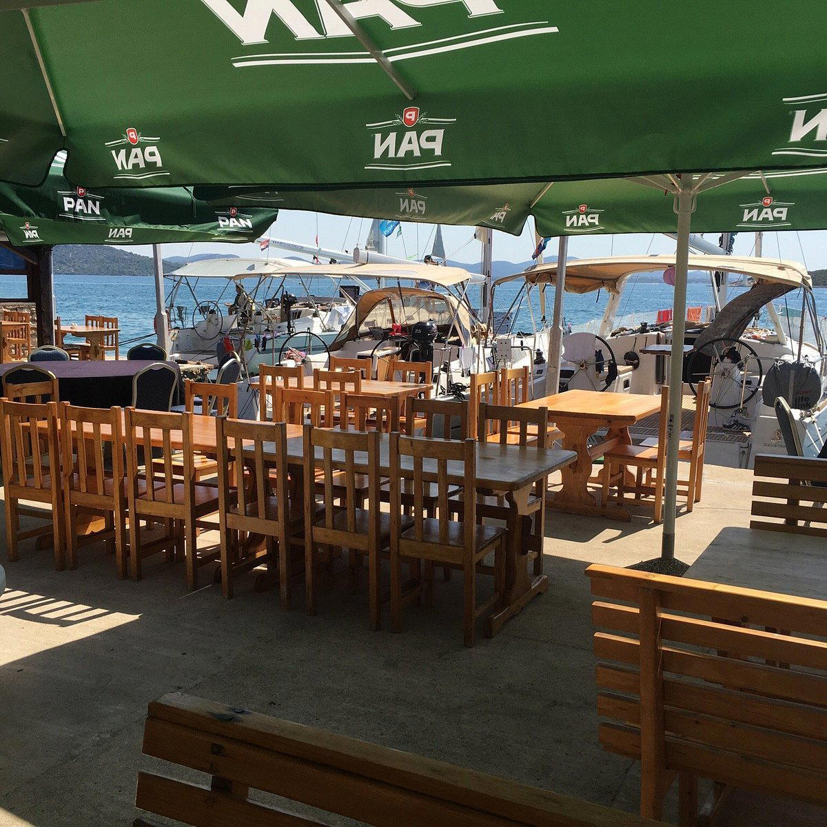 Trabakul restaurant in Betina, Croatia