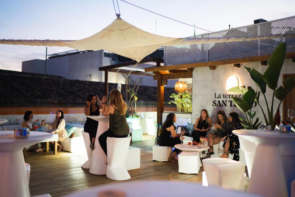 La Terraza de San Telmo restaurant in Málaga, Spain