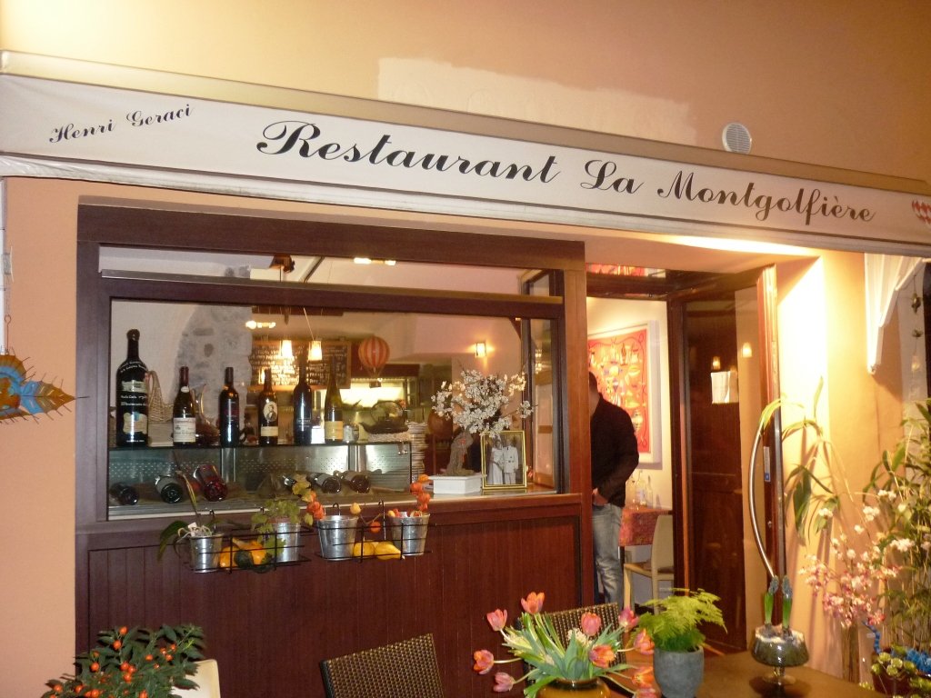 La Mongolfiere restaurant in Monaco, Monaco