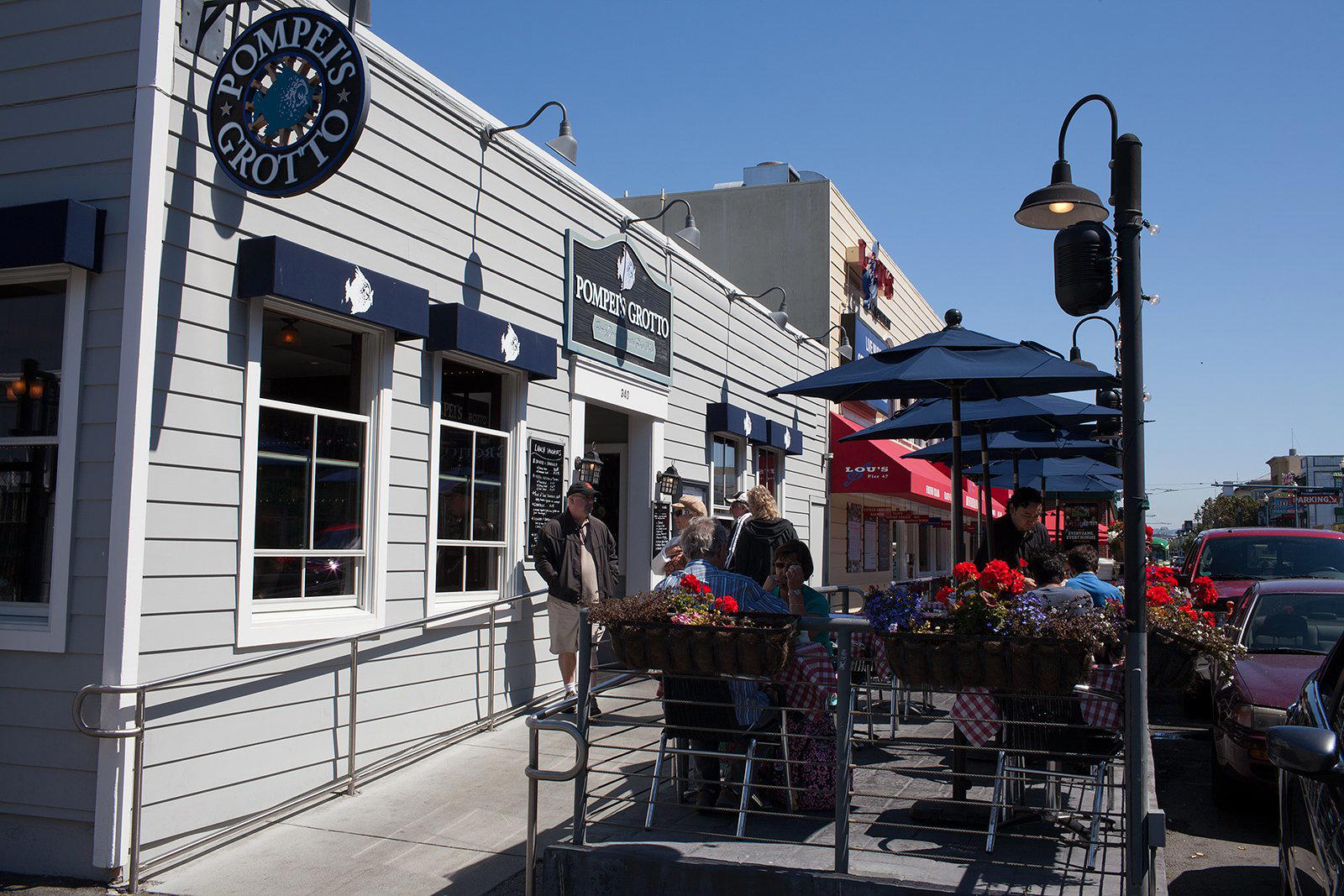 Pompei's Grotto restaurant in San Francisco, United States