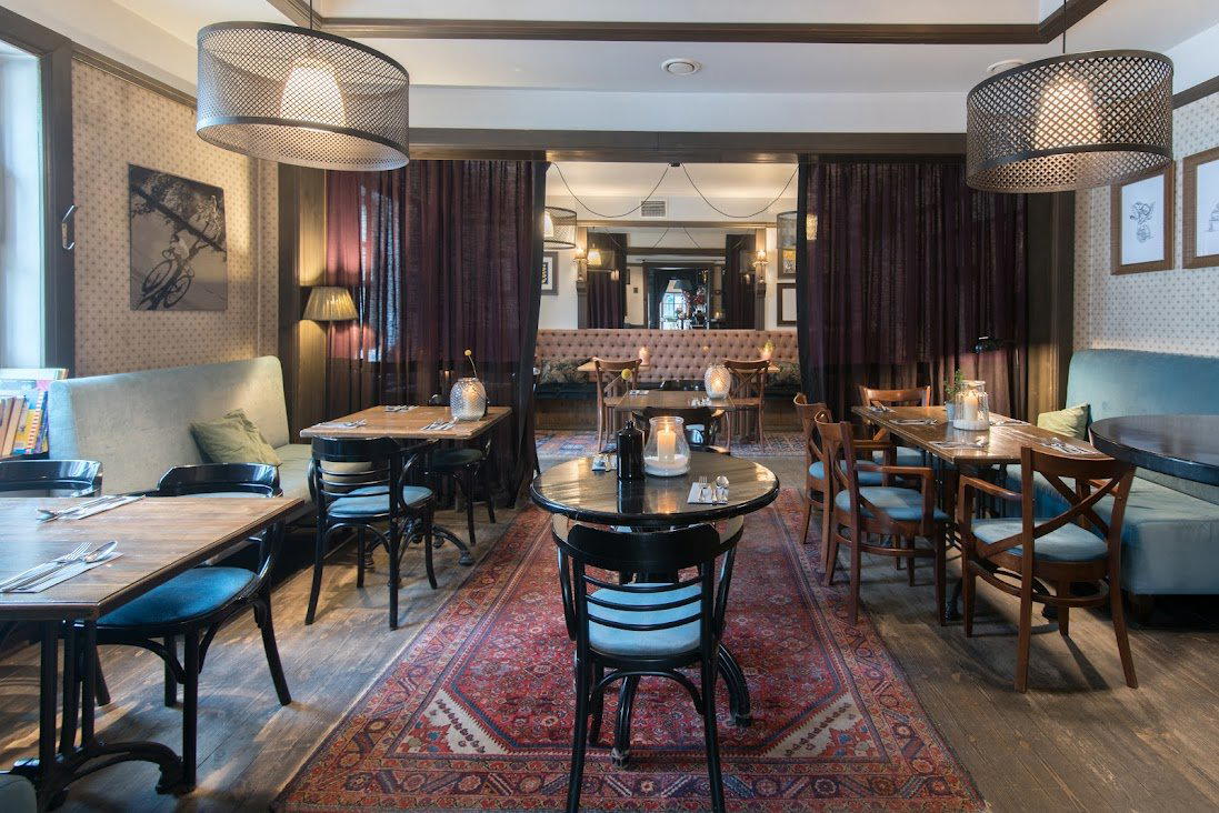 Veranda restaurant in Vilnius, Lithuania