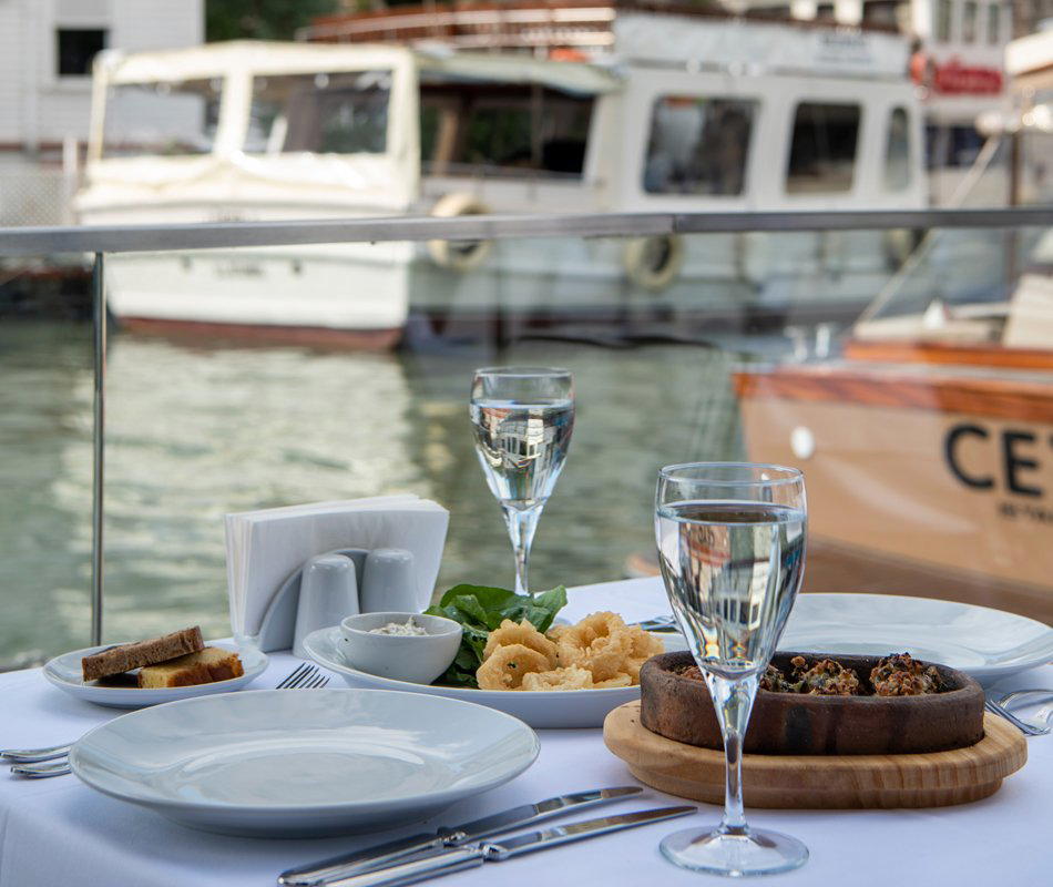 Buselik Meyhane restaurant in Istanbul, Turkey