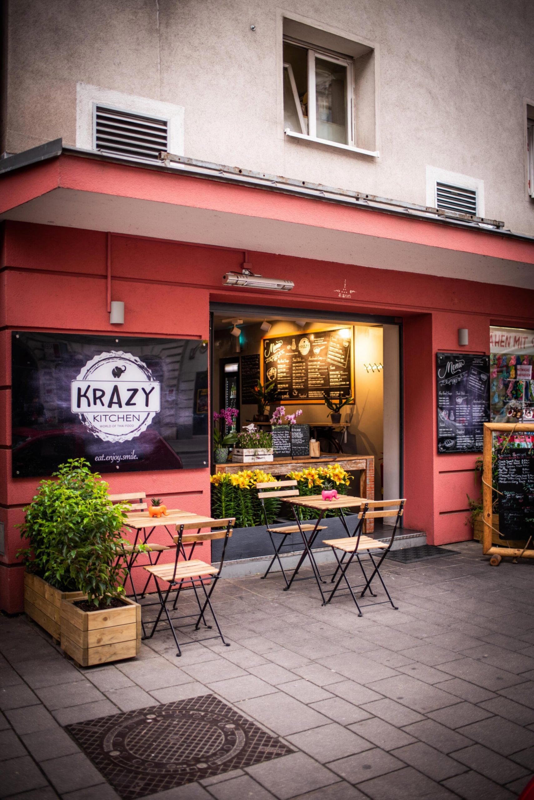Krazy Kitchen restaurant in Vienna, Austria