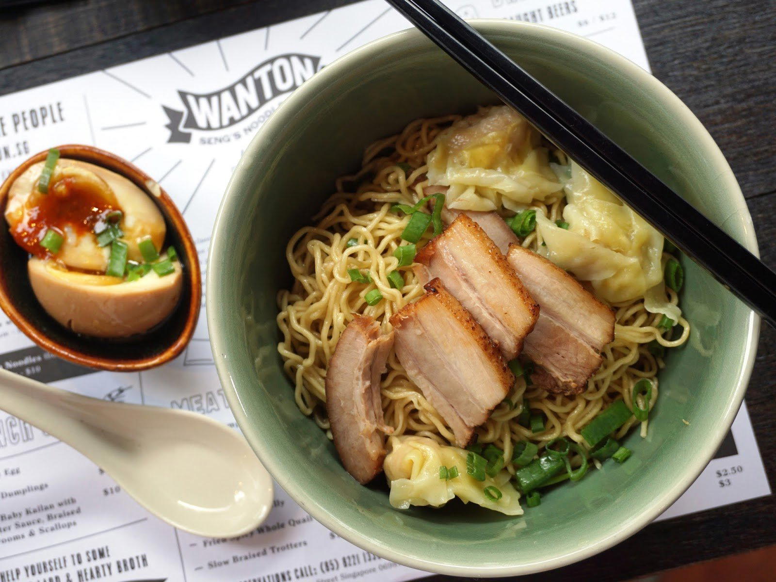 Wanton Seng's Noodle Bar restaurant in Singapore, Singapore