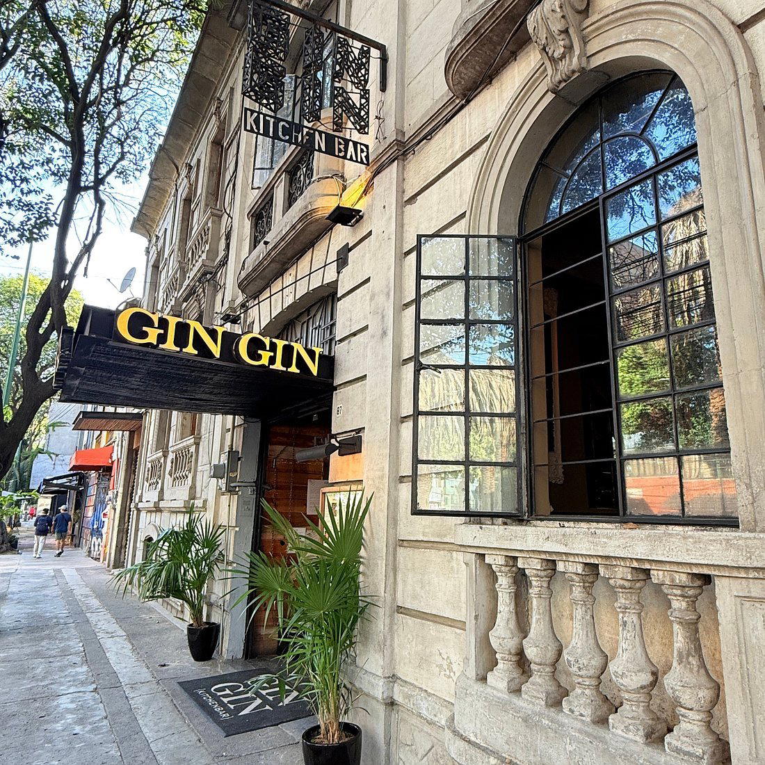 GinGin restaurant in Mexico City, Mexico