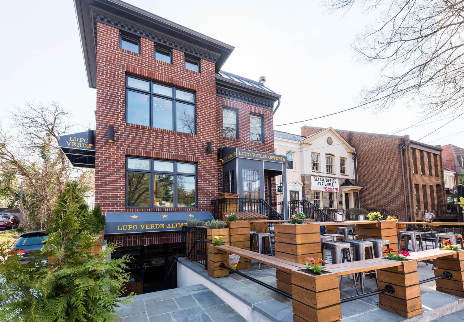 Lupo Verde Osteria Palisades restaurant in Washington DC, United States