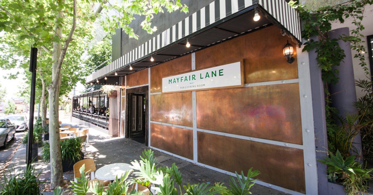 Mayfair Lane restaurant in Perth, Australia