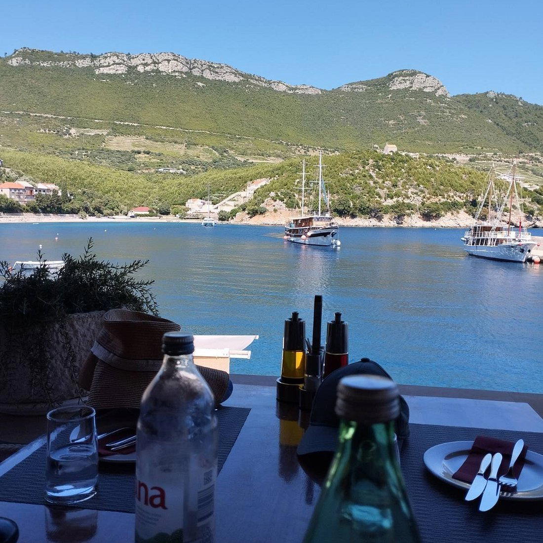 Vitaceae restaurant in Trstenik, Croatia
