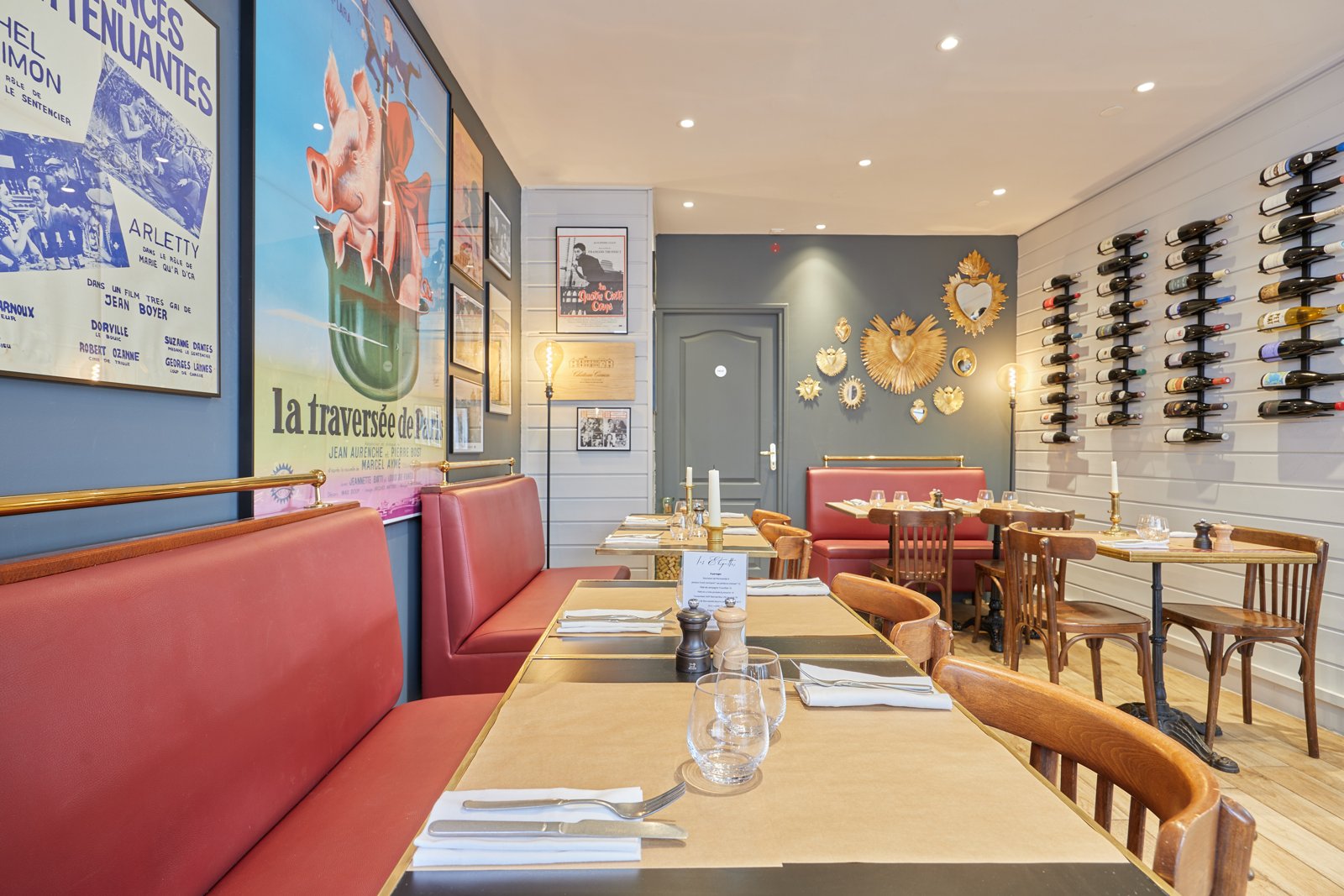 Les Etiquettes, Trouville-sur-Mer, France