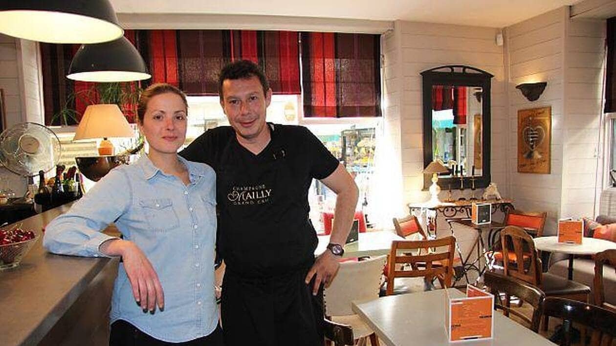 Les Etiquettes, Trouville-sur-Mer, France