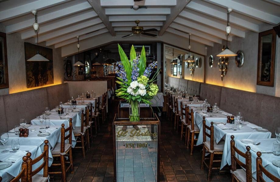 Il Portico restaurant in London, United Kingdom