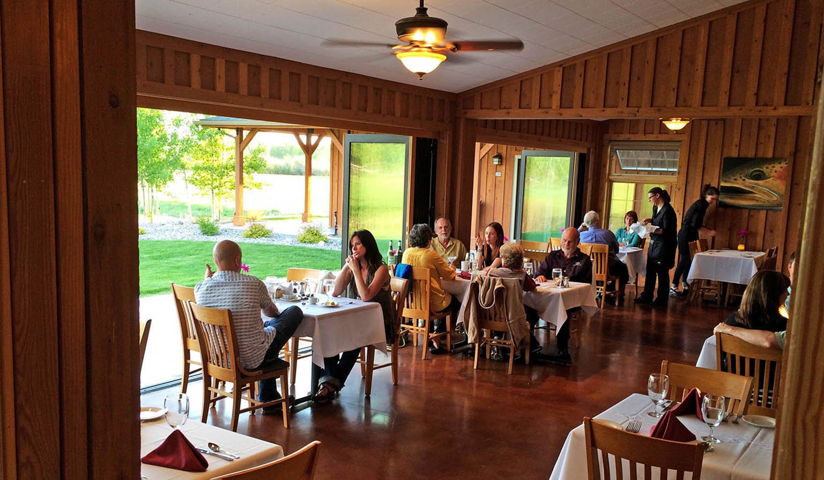 Gallatin River Grill restaurant in Bozeman, United States