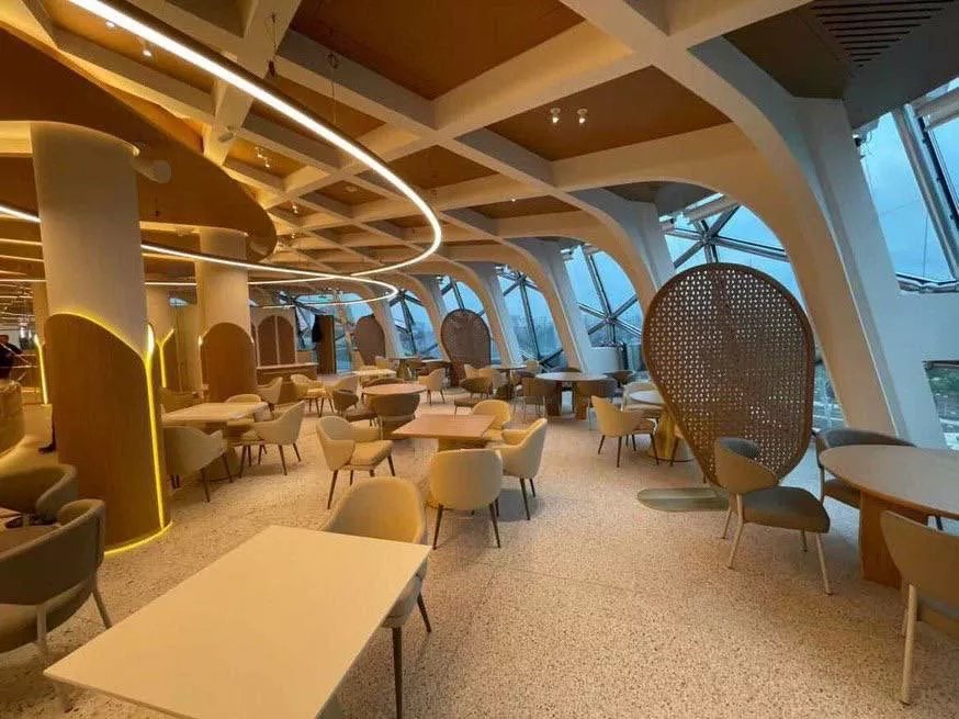 Restaurant at Park Oblakov, building Zh, Krasnodar, Russia