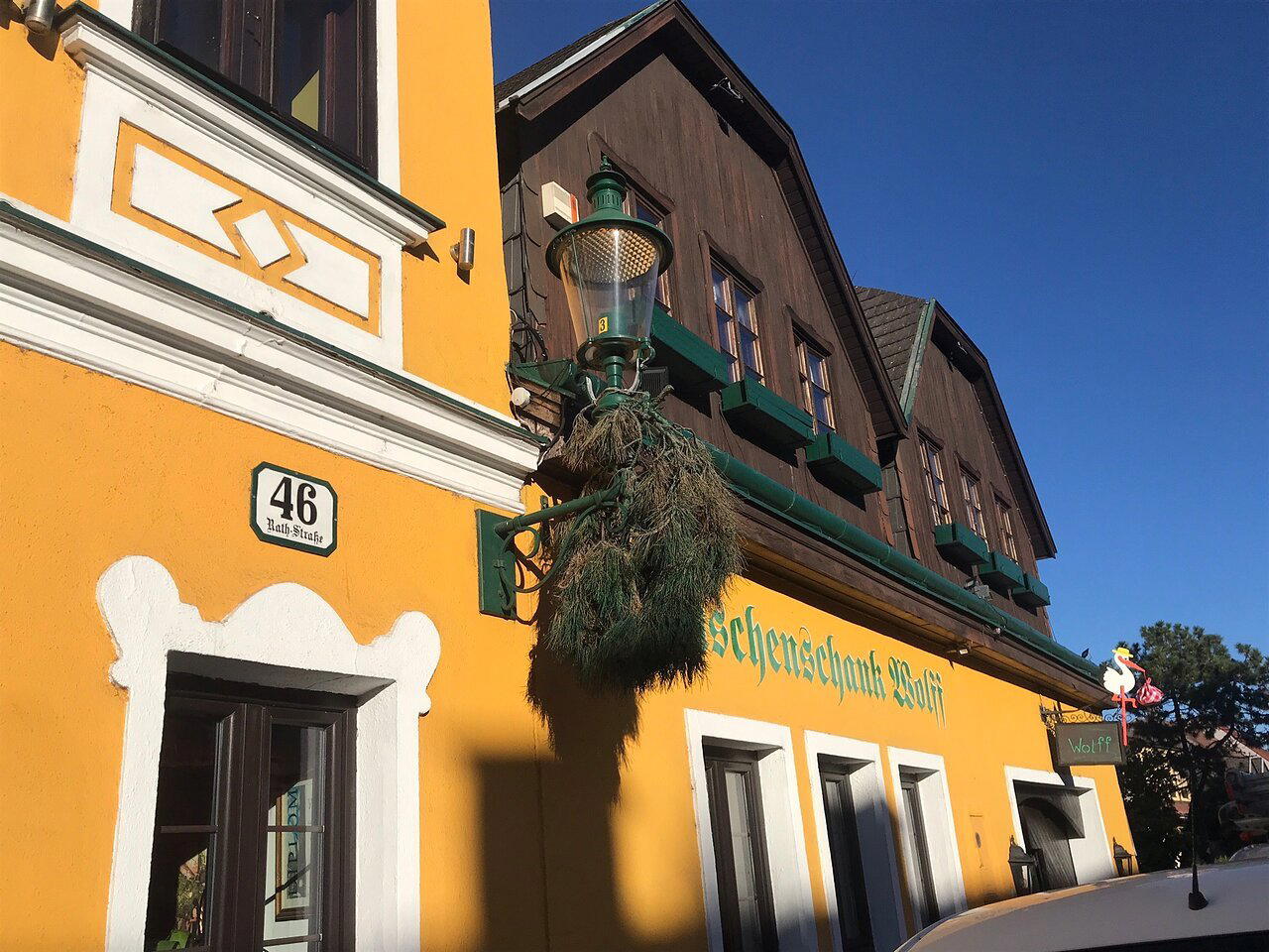 Wolfseck restaurant in Vienna, Austria
