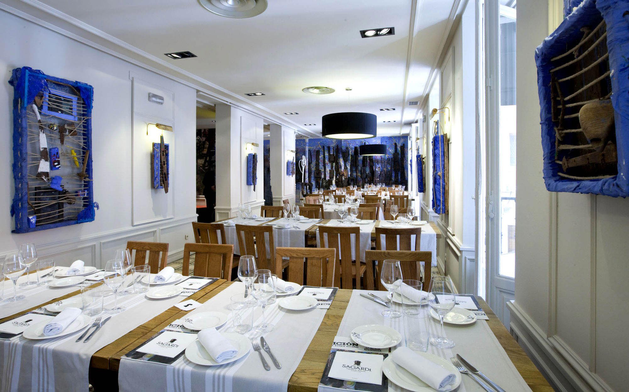 Sagardi en Euskal Etxea restaurant in Madrid, Spain