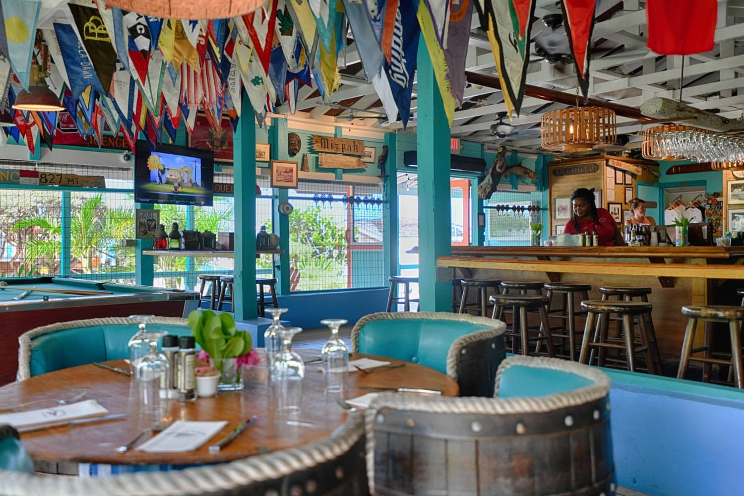 Staniel Cay Yacht Club, Staniel Cay, Bahamas