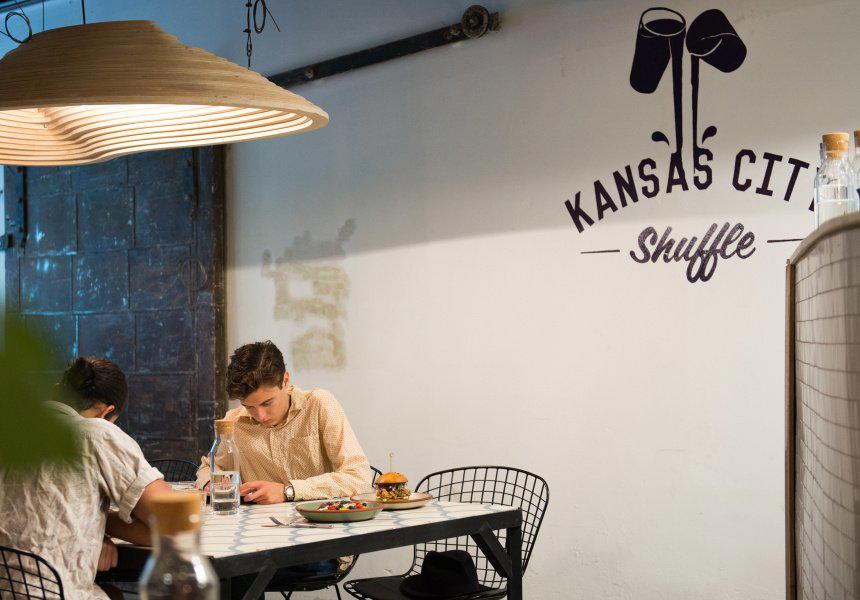 Kansas City Shuffle restaurant in The Rocks, Australia