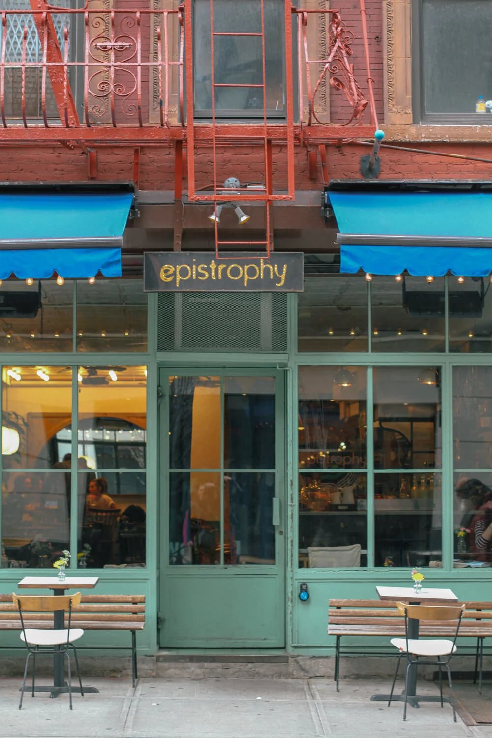 Epistrophy restaurant in New York City, United States