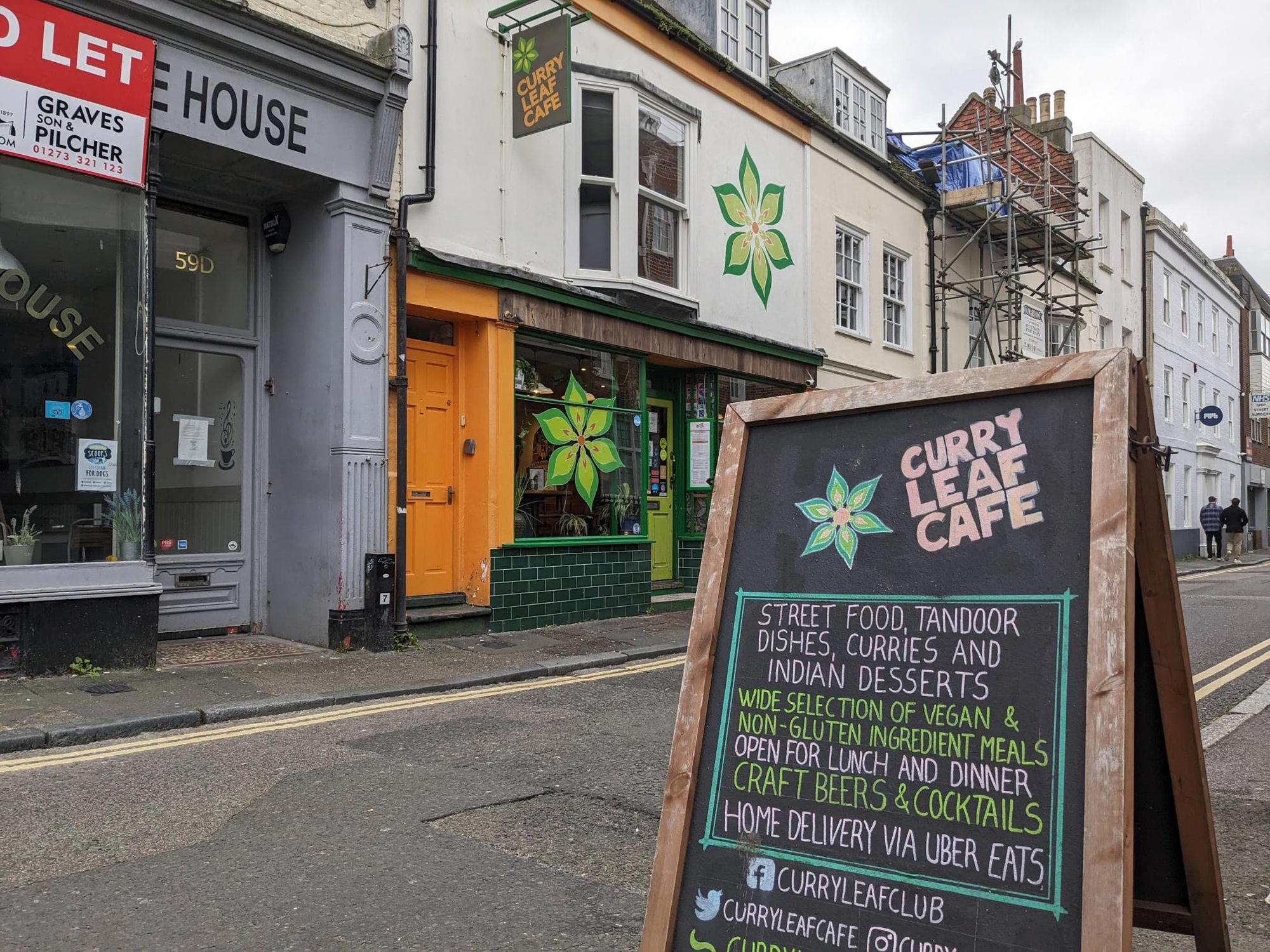 Curry Leaf Cafe restaurant in Brighton and Hove, United Kingdom