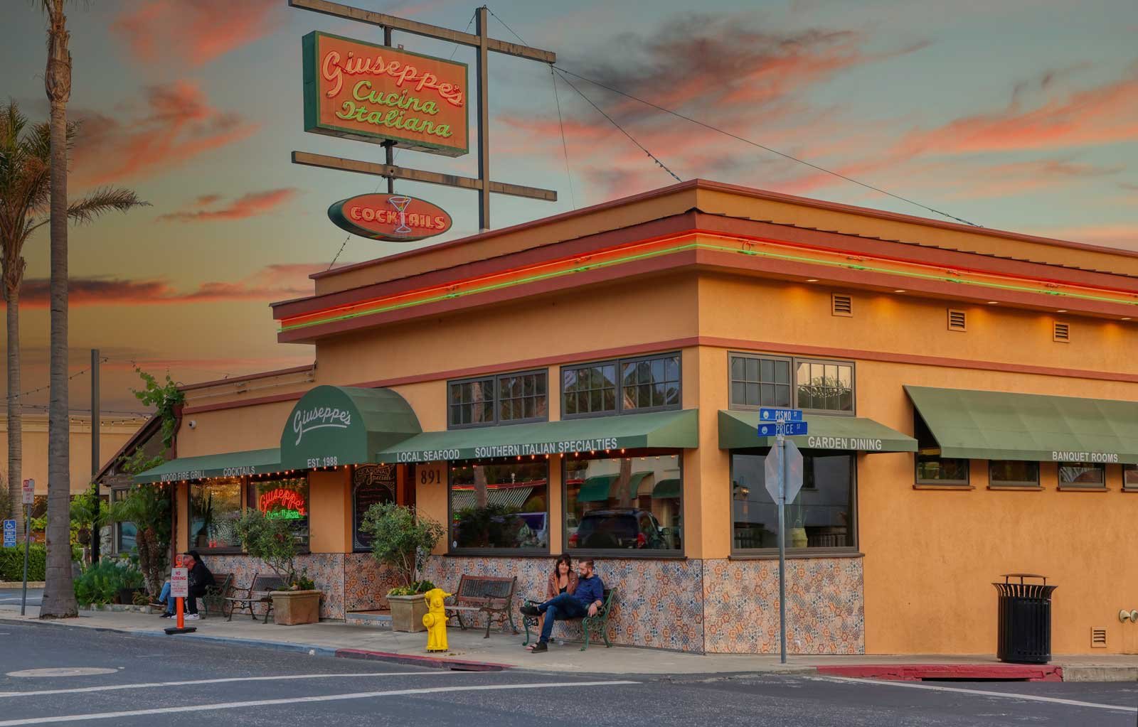 Giuseppe's Cucina Italiana restaurant in Pismo Beach, United States