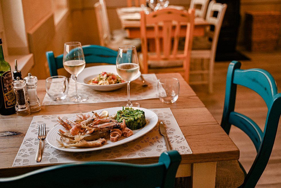 Mala Riba restaurant in Matulji, Croatia