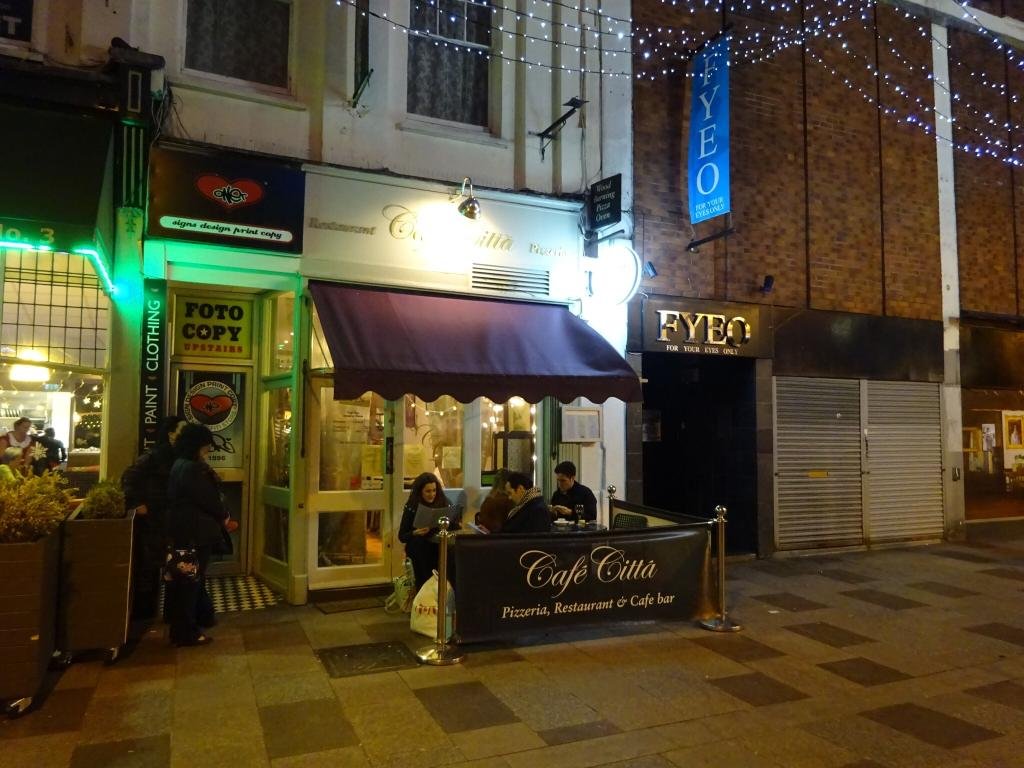 Cafe Citta restaurant in Cardiff, United Kingdom