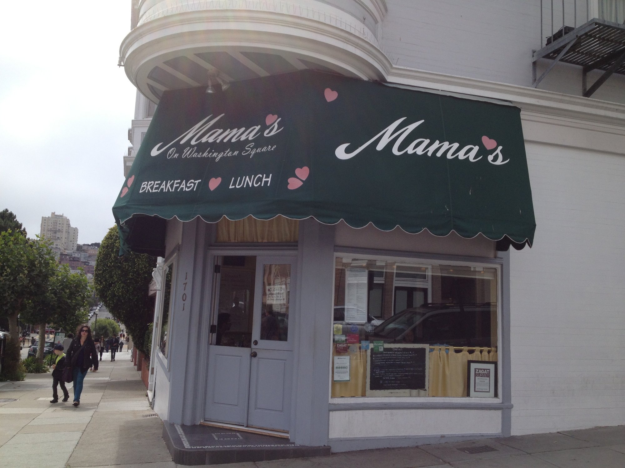 Mama's On Washington Square, Restaurant in San Francisco