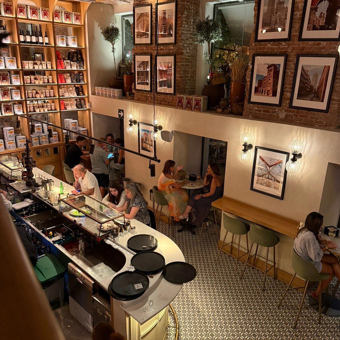 Castizo Serrano restaurant in Madrid, Spain