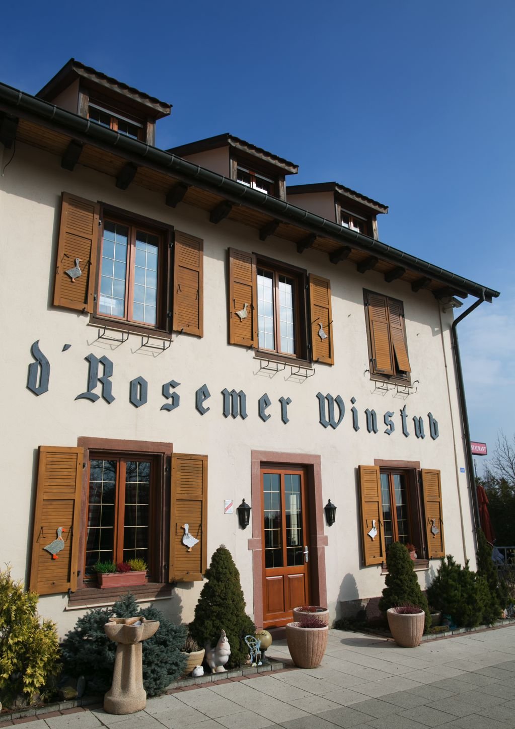 Le Rosenmeer, Restaurant in Rosheim