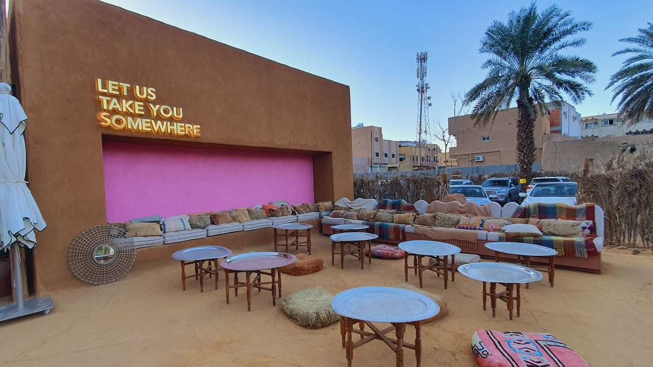 Somewhere restaurant in AlUla, Saudi Arabia