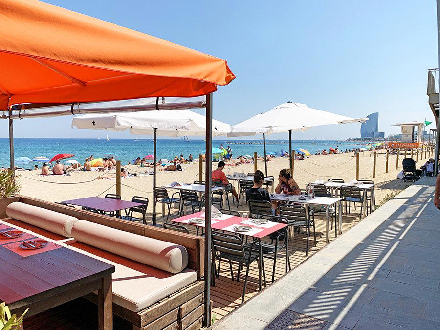 Sal Mar restaurant in Barcelona, Spain