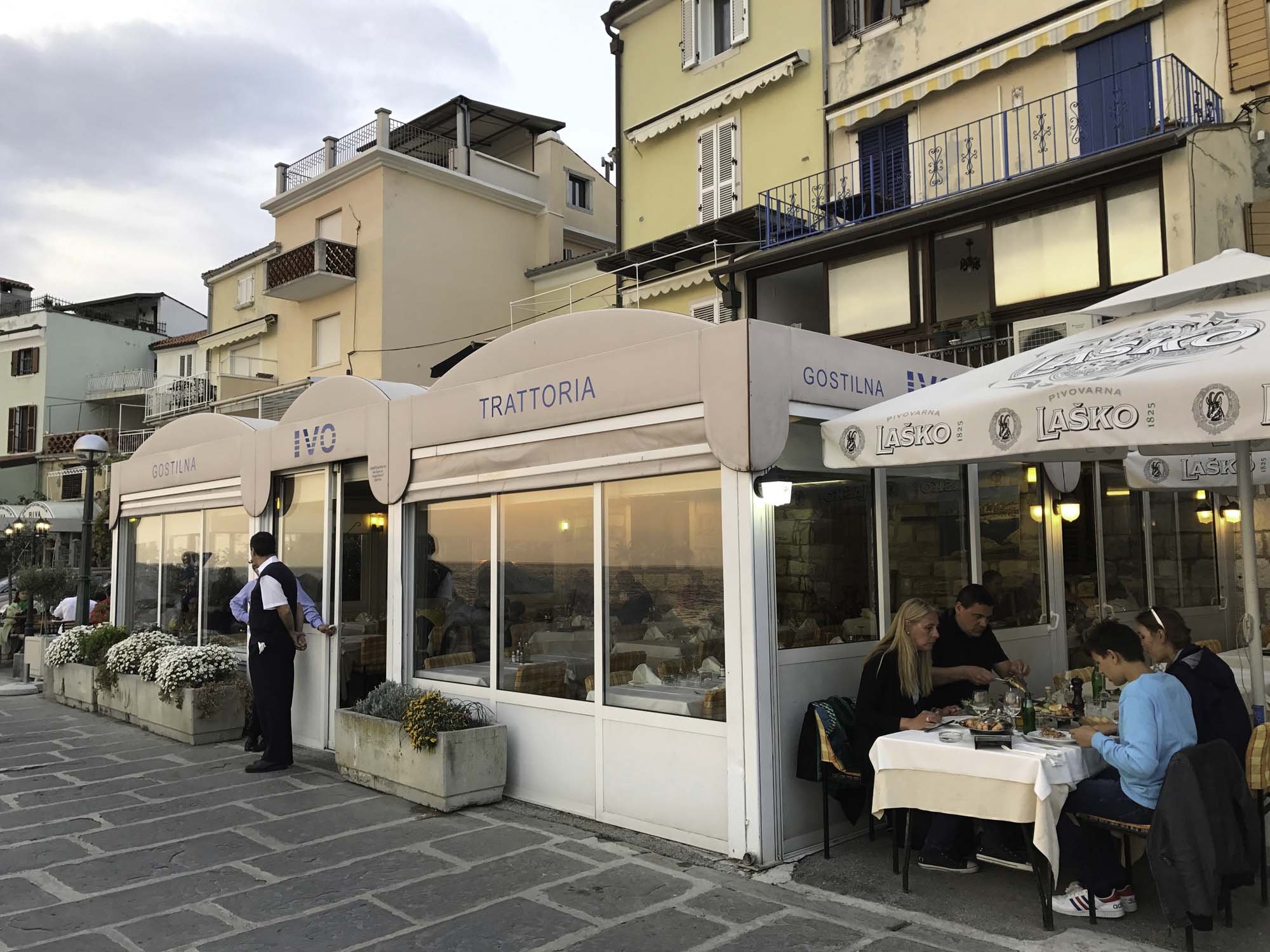 Gostilna Ivo restaurant in Piran, Slovenia