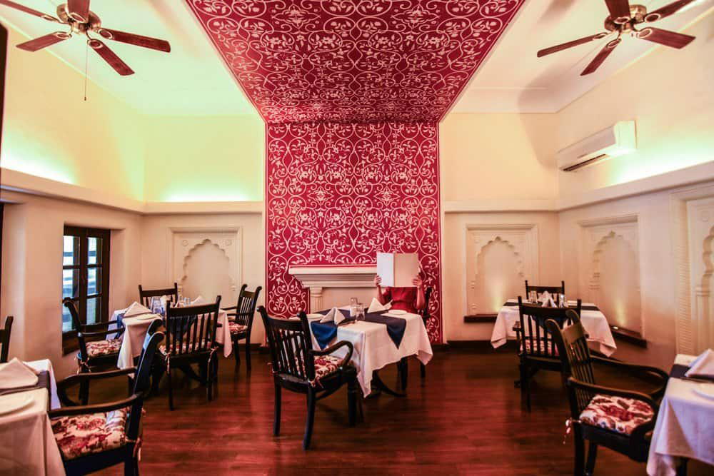 Kigelia Court restaurant in Jaipur