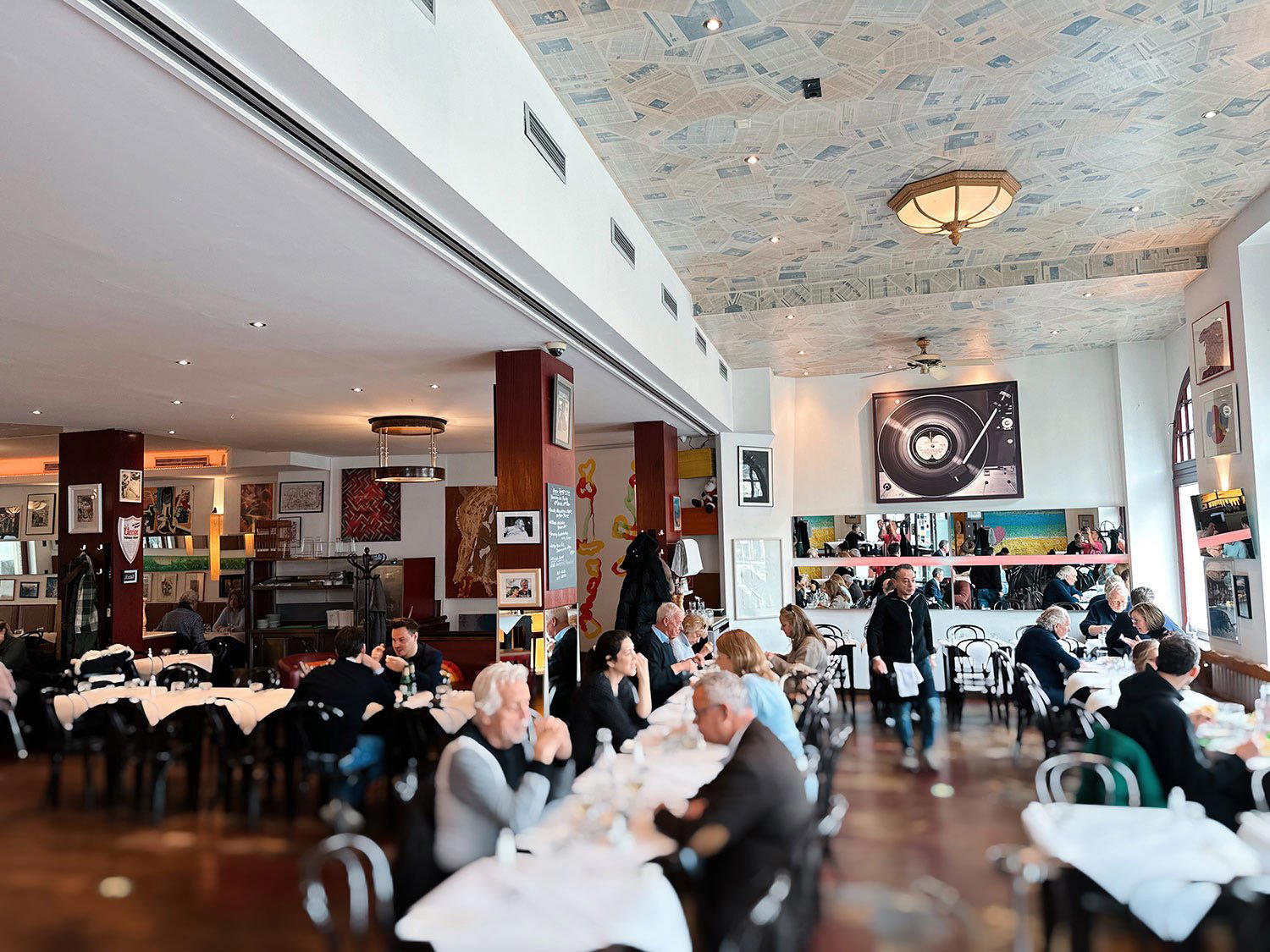 Brasserie Hülsmann restaurant in Düsseldorf, Germany