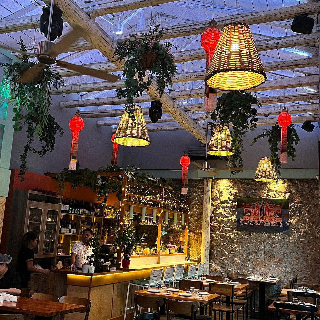 Thai Zab restaurant in Athens, Greece