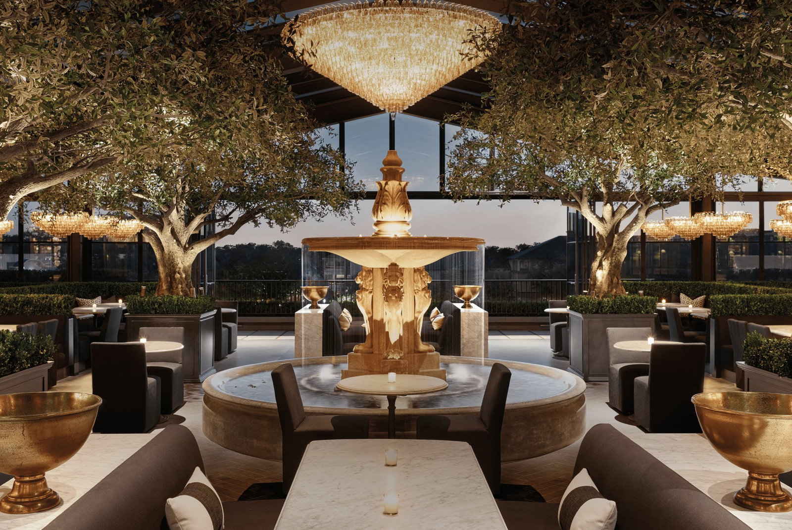 RH Rooftop Restaurant at RH Oak Brook, Oak Brook, United States